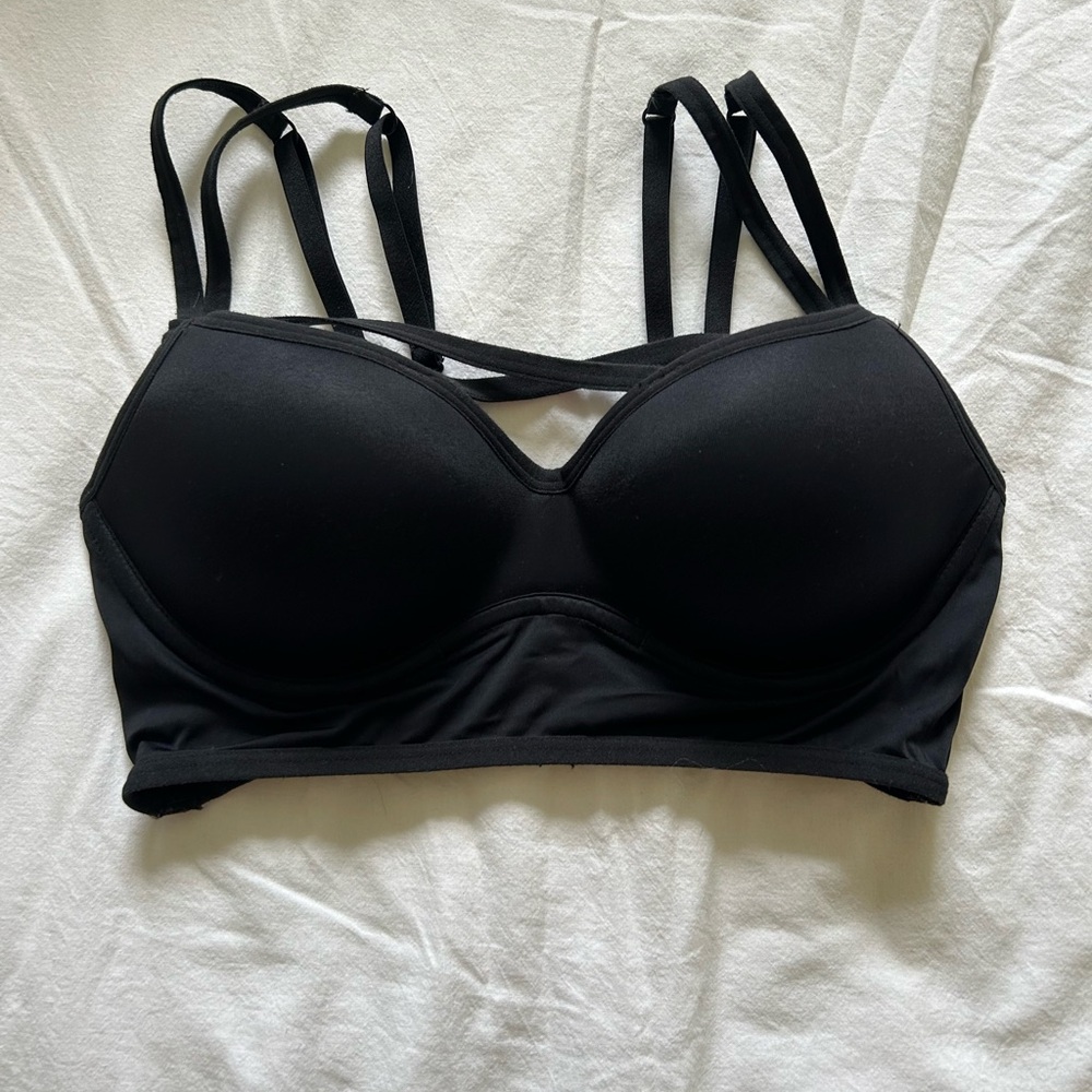 Victoria's PINK Secret Black Strappy Bra